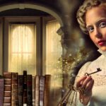 Copertina del romanzo "Braccata", con un paesaggio misterioso e un protagonista in ombra.