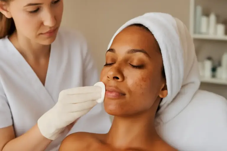 Peeling viso professionale contro discromie: il miglior protocollo da richiedere in istituto per risultati visibili