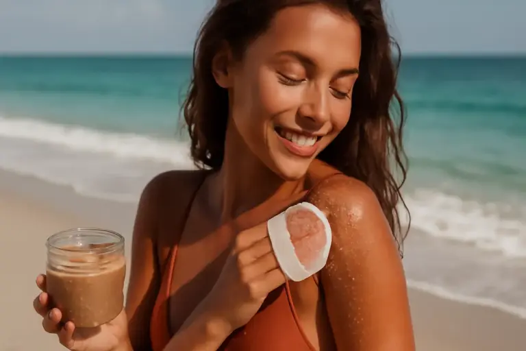 Scrub corpo e abbronzatura: il trucco per una tintarella uniforme e duratura