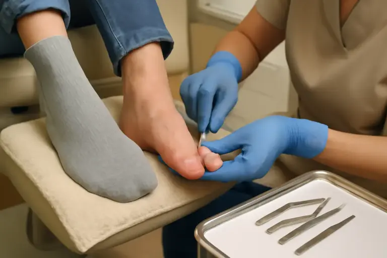 Unghie incarnite ai piedi: soluzioni professionali che evitano complicazioni casalinghe