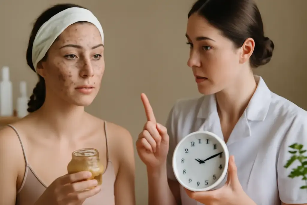 Scrub viso fatto in casa va bene per tutte? Il consiglio dell’estetista sulla frequenza davvero efficace