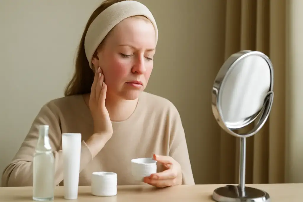 Skincare viso per pelle sensibile come scegliere i prodotti: la routine che riduce rossori e irritazioni